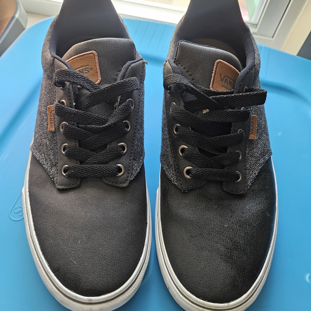 Vans Black and Brown Men's Sneakers - Picture 6 of 13